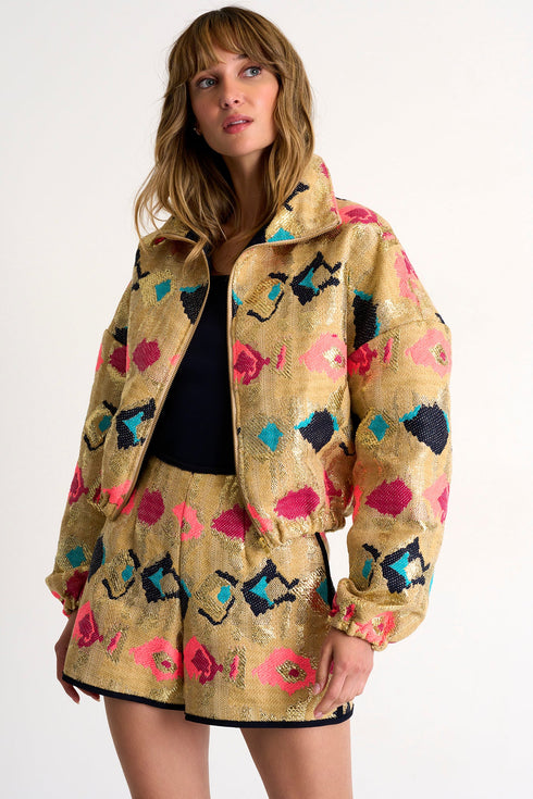 Shan Diana Luxurious Jacquard Jacket - 52449-79-958